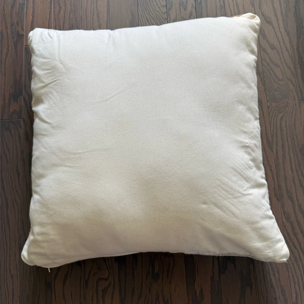 Threshold Oversized Blocked Woven Square Throw Pillow 24x24